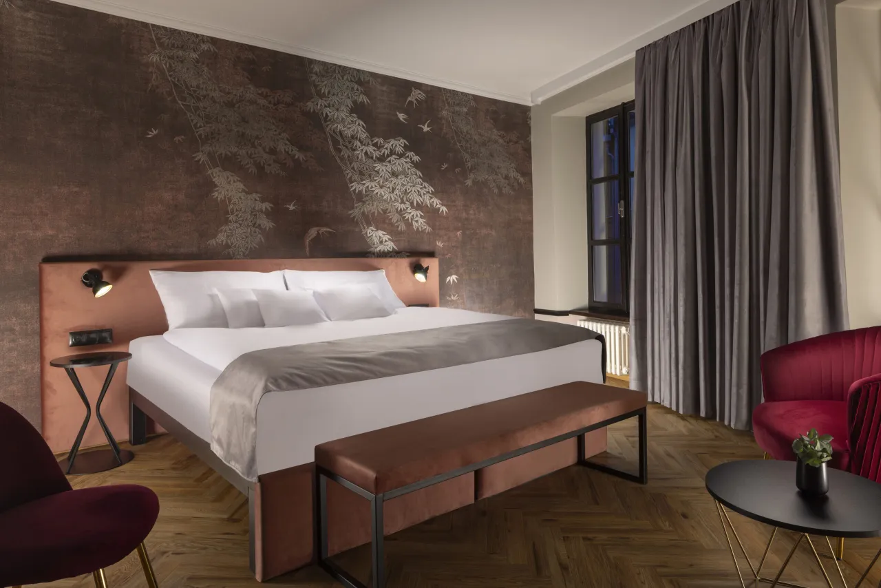 Interiér Hotelu Savorsky v Jihlavě